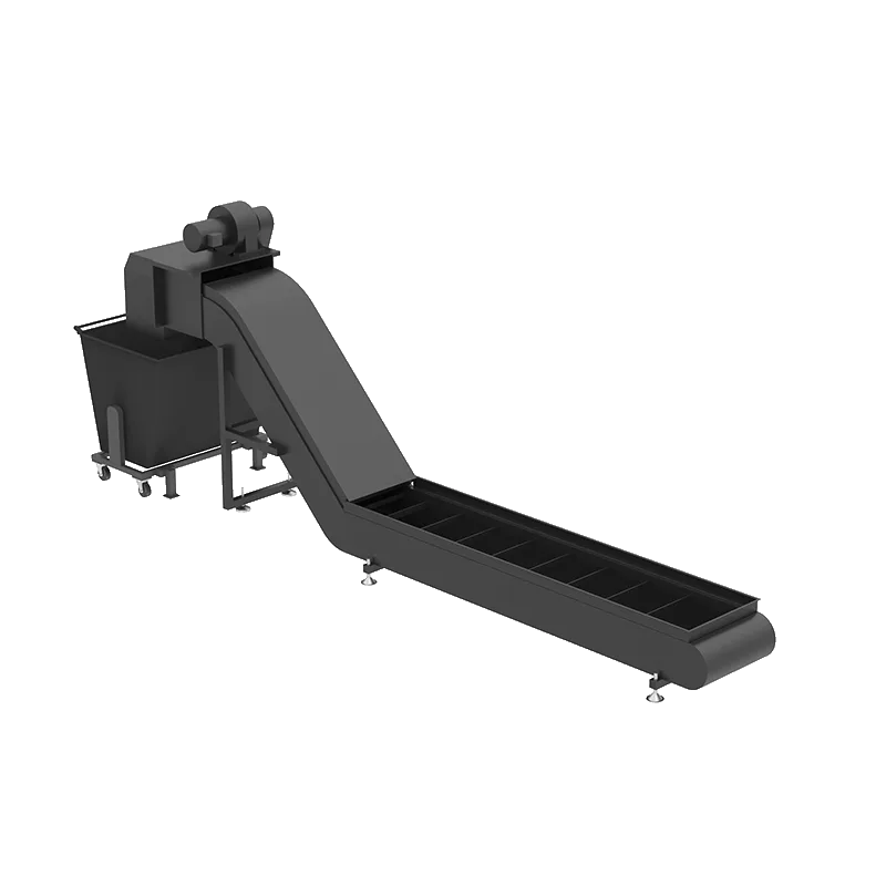 Chain type chip conveyor