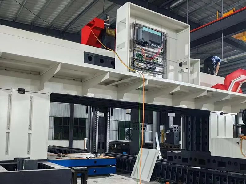 Extra-large gantry machining center
