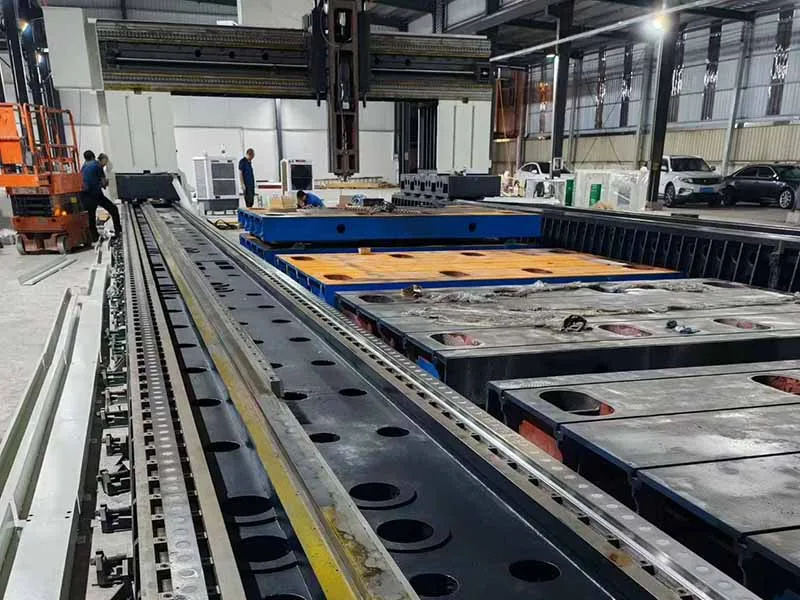 Large-scale gantry machining center