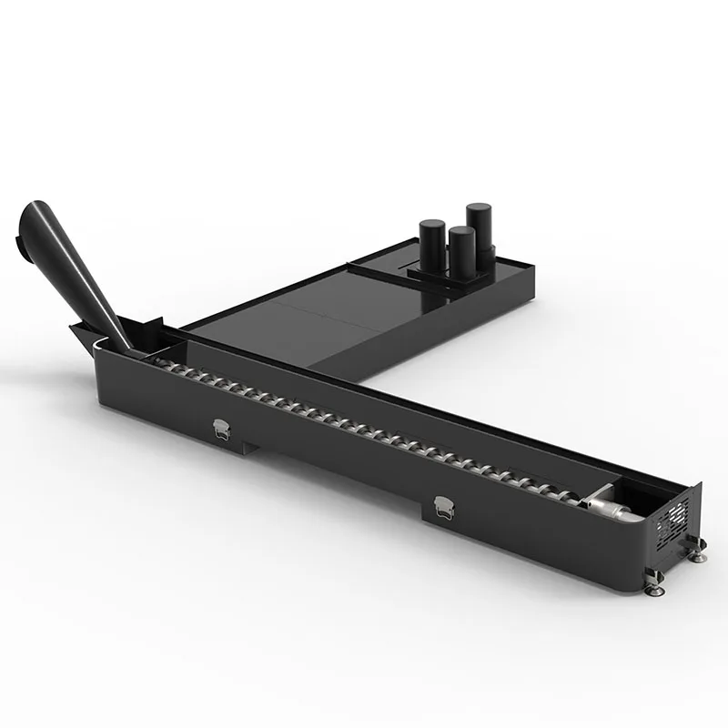 Screw type chip conveyor